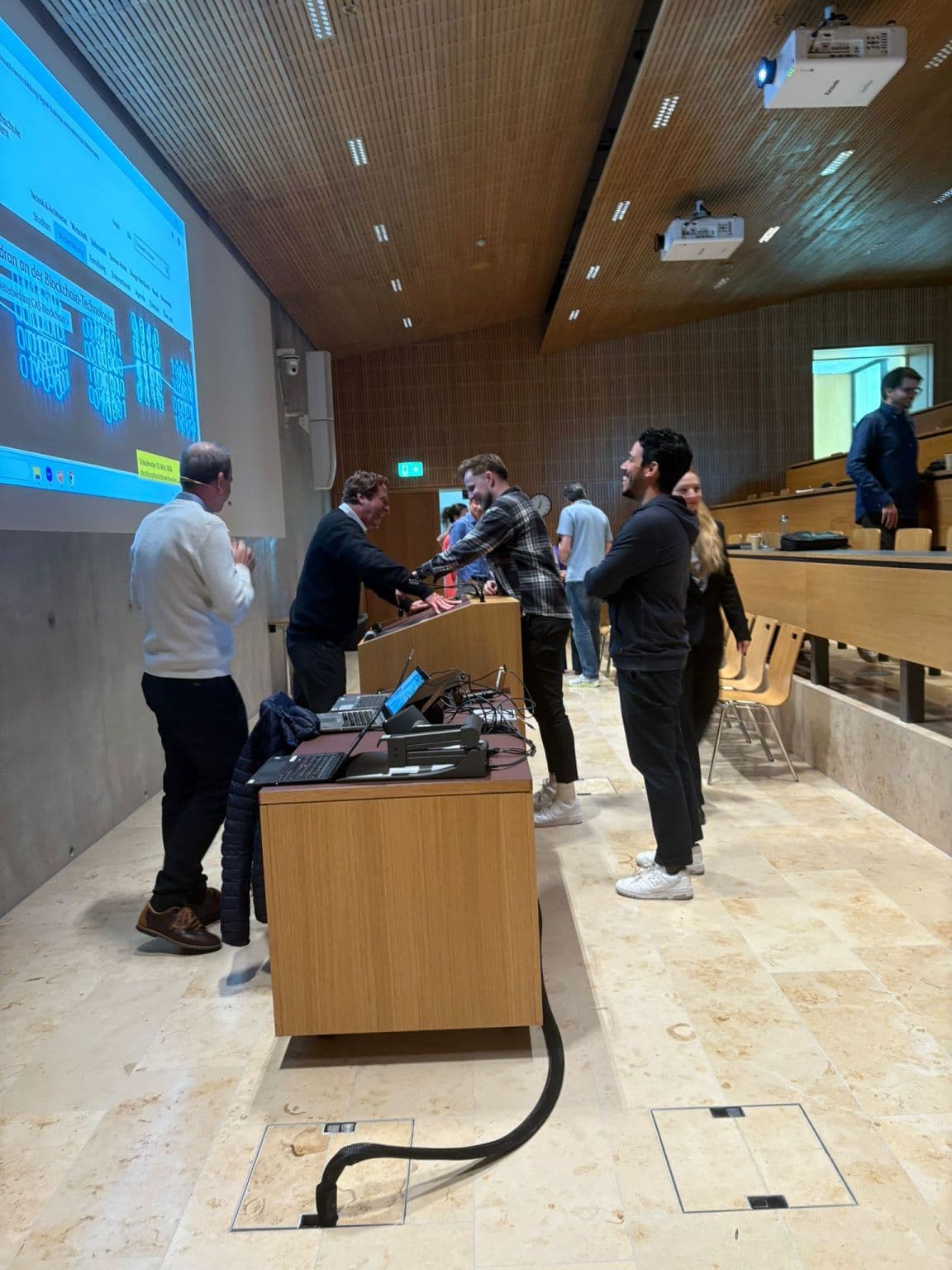 CAS Blockchain at HSLU presentation room
